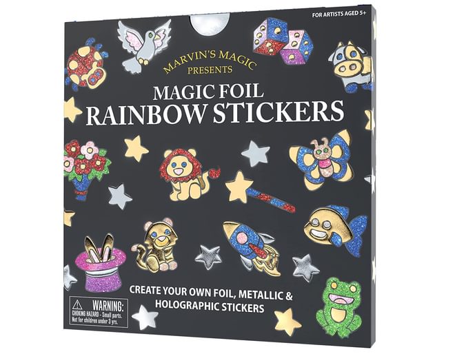 Marvin's Magic Magic Foil Rainbow Stickers