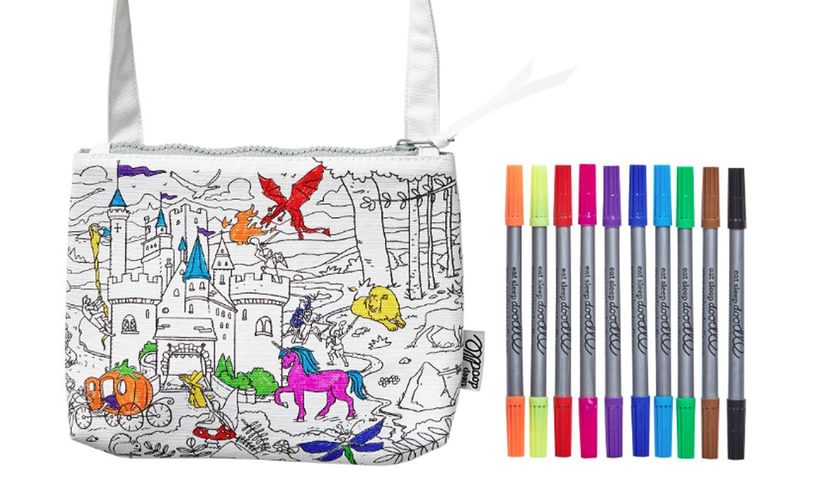 Eat Sleep Doodle Crossbody Bag
