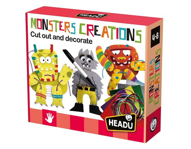 Monster Creations - Cut out & Decorate - Boys Aged 6