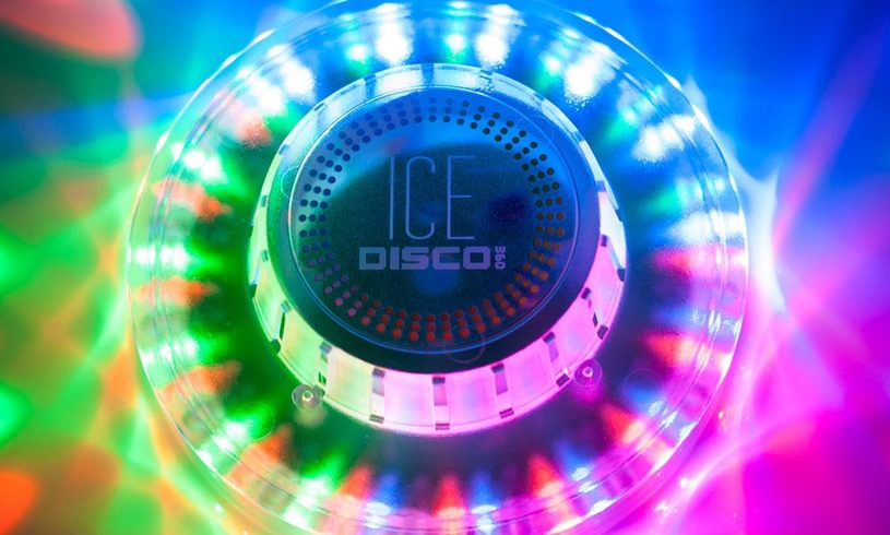 Disco 360 Ice - LED Lightshow from above