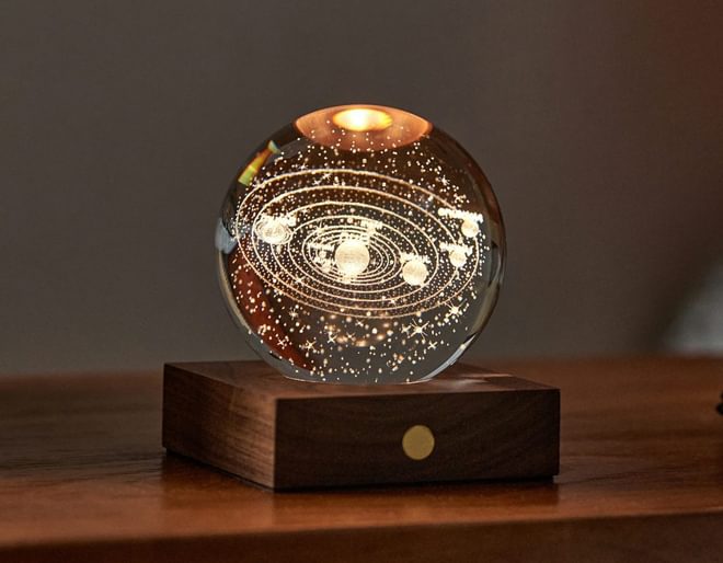 Solar System Crystal Light