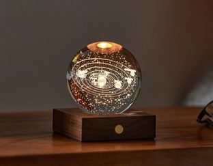 Solar System Crystal Light