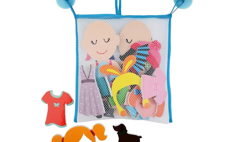 Buddy and Barney Dressing Up Bath Stickers