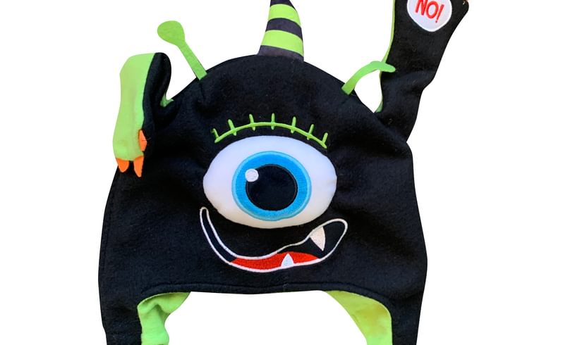 Glow In The Dark Alien Happy Hat 