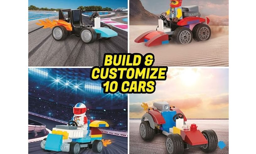 Lego Race Cars Kit back of box
