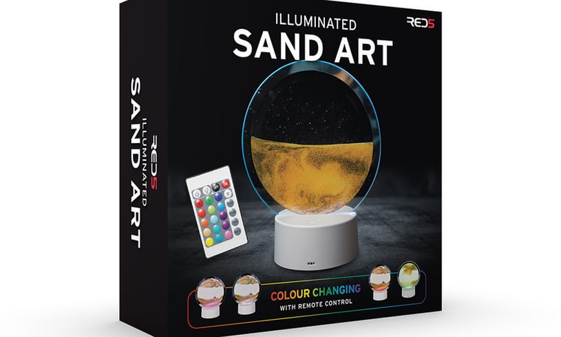 Illuminated Colour Changing Sand Art