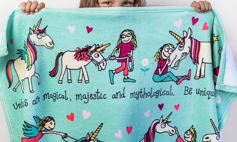 Unicorn Snuggle Blanket