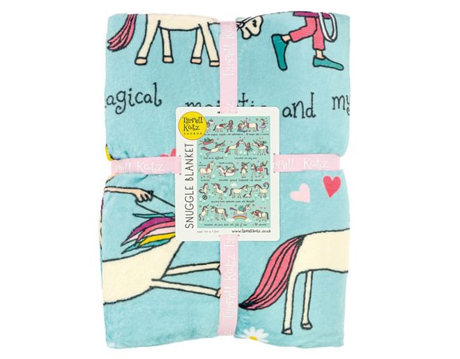 Unicorn online snuggle blanket