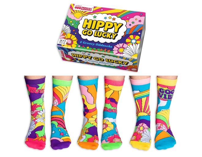 Hippy Go Lucky Socks