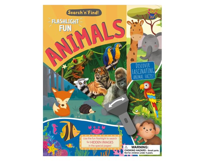 Animals Flashlight Fun Book