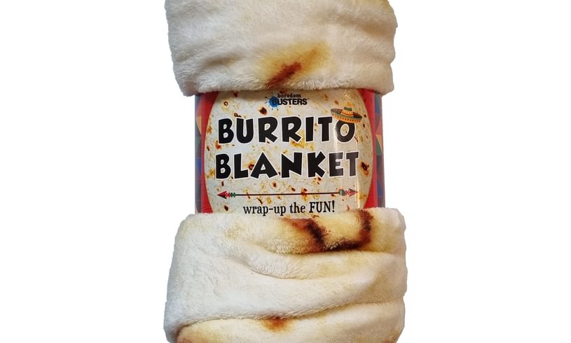 Fluffy Burrito Blanket