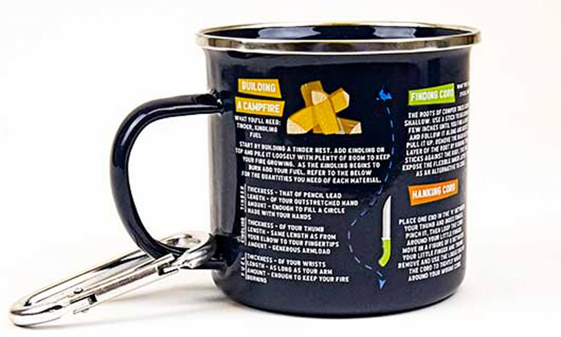 Survival Guide Tin Mug