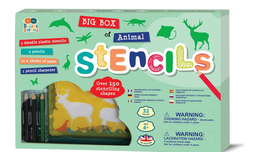 Big Box of Animal Stencils