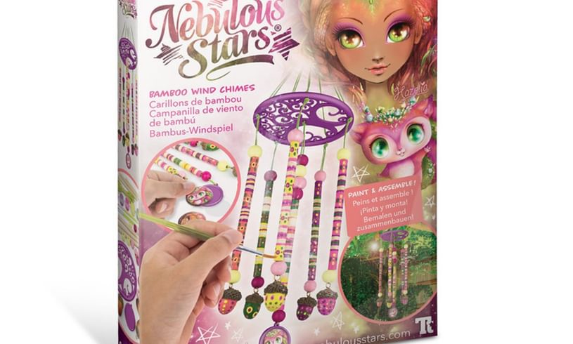 Nebulous Stars Bamboo Wind Chimes