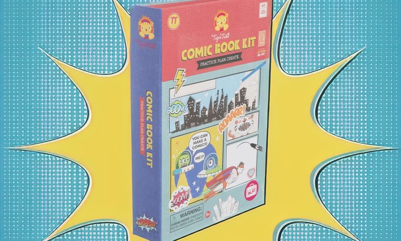 Tiger Tribe Comic Book Kit