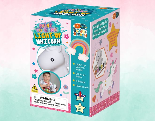 Paint Your Own Light-Up Unicorn