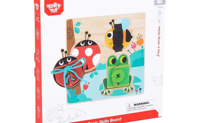 Tooky Toy Basic Skills Board
