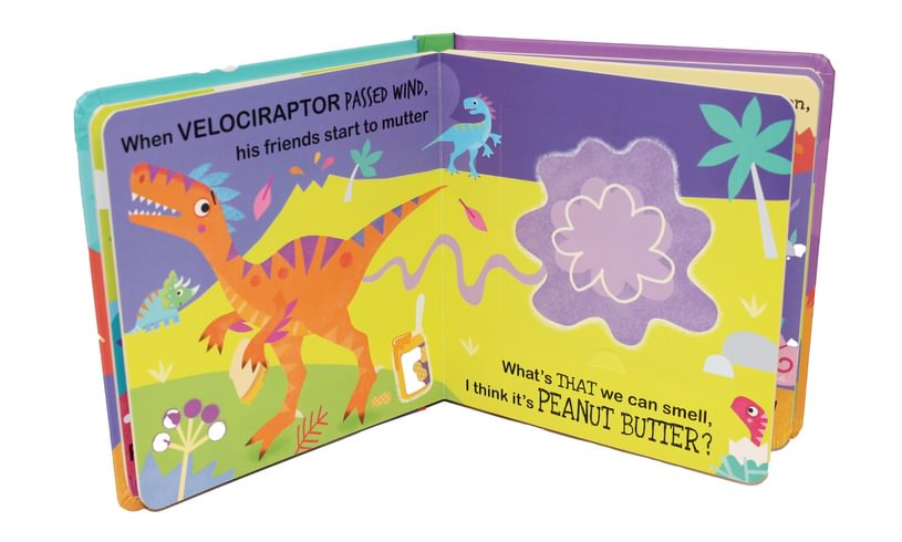 Dino Farts - Scratch and Sniff Book