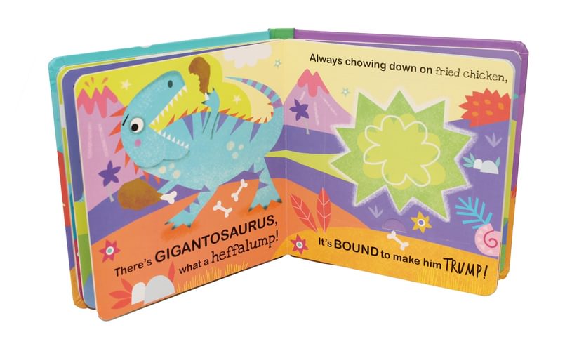 Dino Farts Scratch & Sniff Book