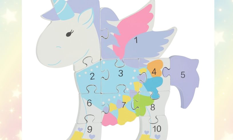 Orange Tree Toys Unicorn Puzzle