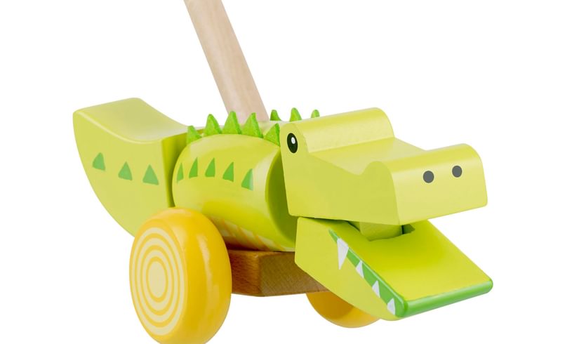 Push Along Crocodile Toy
