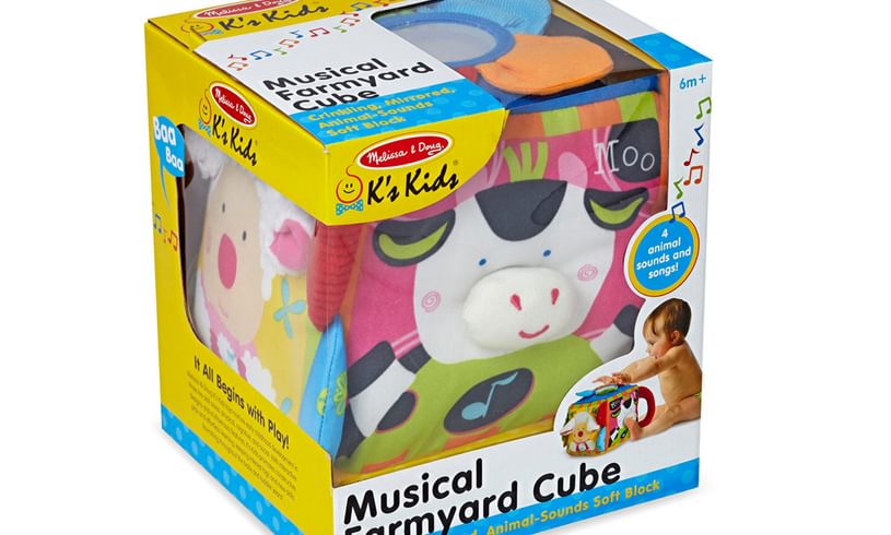 Musical Farmyard Cube