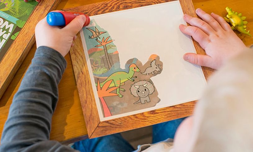 Magic Painting World Dinosaurs Lifestyle