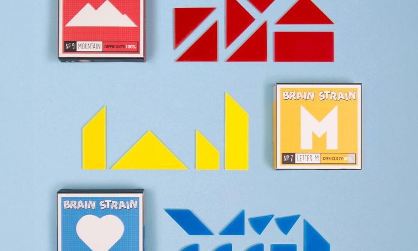 Brain Strain - 3 Puzzles