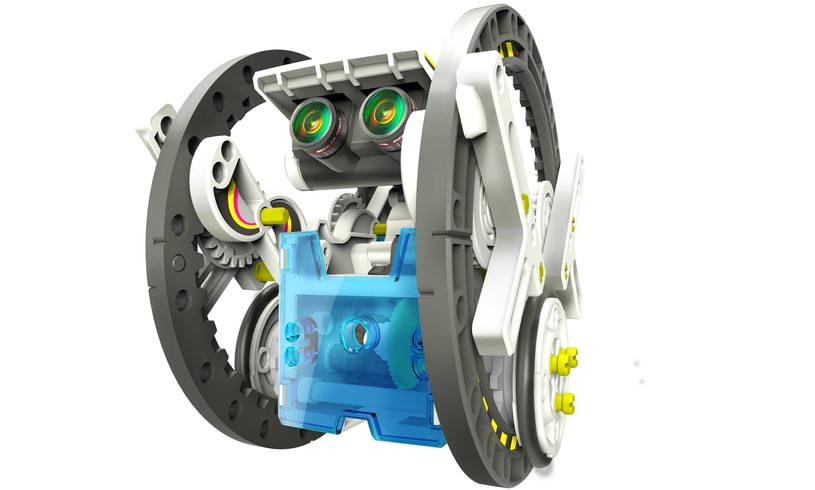 14 in 1 Solar Robot Kit Close Up